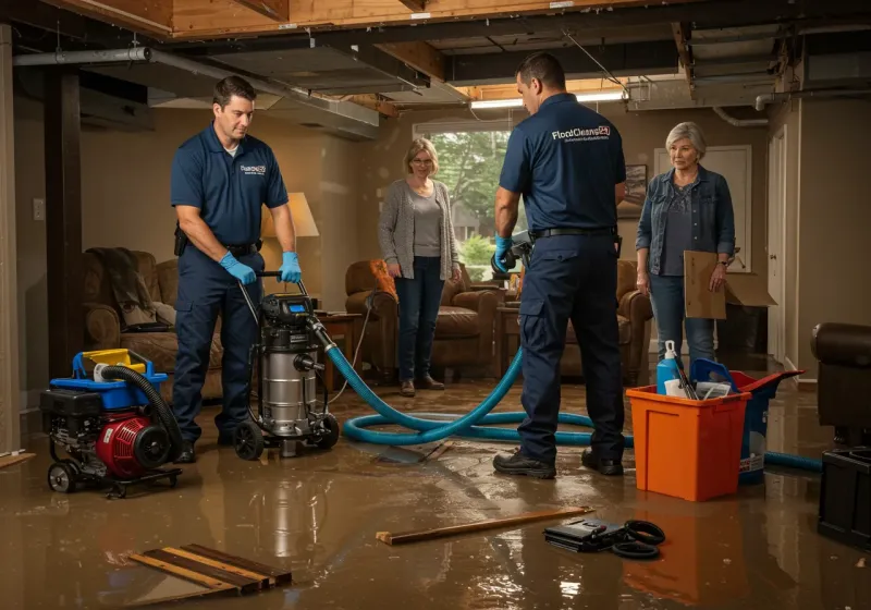 Basement Water Extraction and Removal Techniques process in Ridge Wood Heights, FL